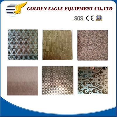 GE-SK48 Macchina di incisione di piastre decorative in acciaio inossidabile per soluzioni