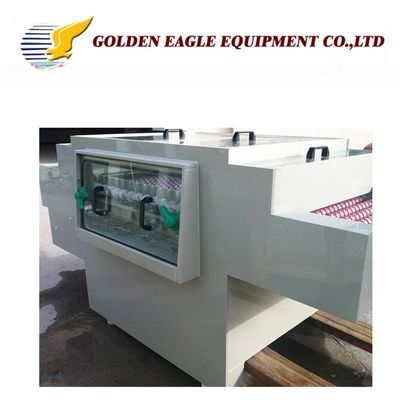GE-S400 Macchina di incisione a doppio spruzzo per titanio chimico di piccole dimensioni e acido